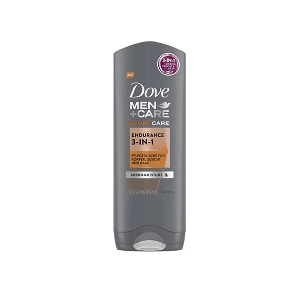 Гель для душа 3-в-1 Dove Men+Care 250 мл, 4 шт., Dove Men+Care 3-в-1 Гель для душа Выносливость