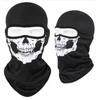 Bicycle Balaclava Full Face Mask Skull Print Motorcycle Full Face Mask Windproof Skiing Head Neck Warmer Helmet Liner