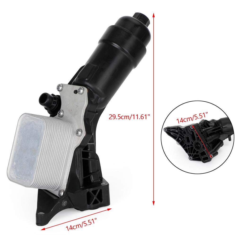 Engine Oil Cooler Filter Housing 11428596283 Fit BMW F20 F22 F30 G30 G32 X4