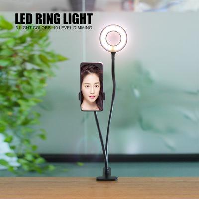 1pcs USB LED Selfie Ring Light Selfie Light 3 Brightness Adjustable for Video Live And Selfie Photography Equipment Women's Gift