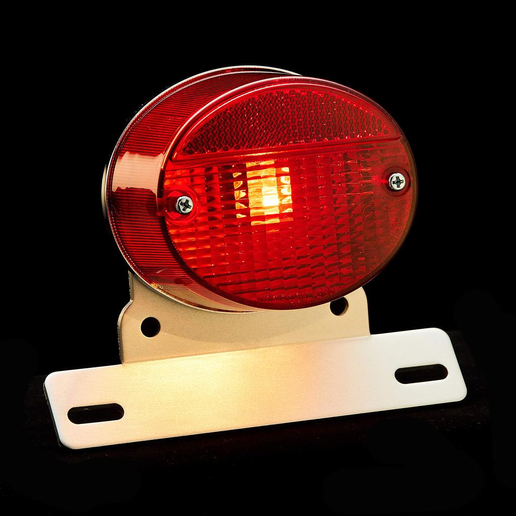 POSH 200337 Mini Z2 Type Tail Lamp, Monkey, Gorilla, Ape 50, Ape 100, License Plate Holder Included