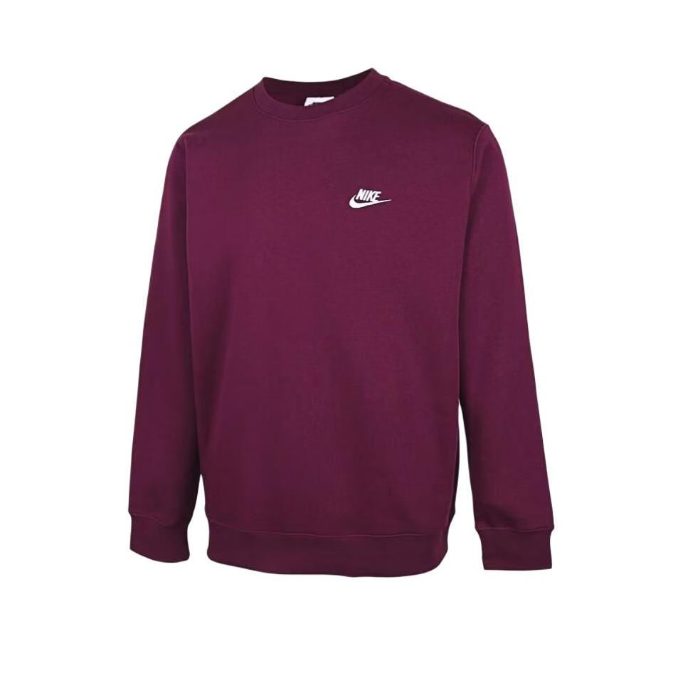 Nike Club Crew Neck Pullover Simple Long Sleeve Sweatshirt Men tops BV2663-638