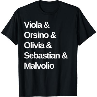 Was ihr wollt Theaterfiguren Shakespeare T-Shirt T-Shirt