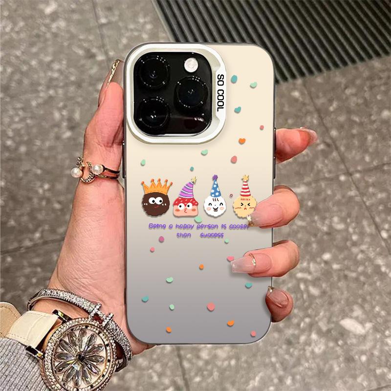 Biscuit Little Man for IPhone 16/15 Pro Vitality 1411 Phone Case 12 for Apple 13 Protective Case