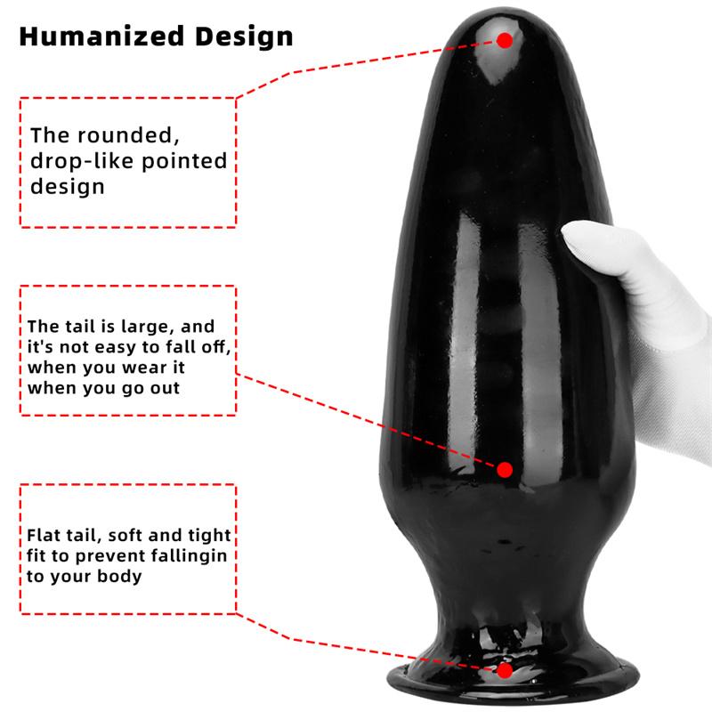 30.5*11.5cm Giant Anal Dildo Dilation Heterosexual Giant Anal Plug Simulation Dildo