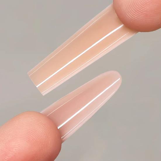 180 ks Sandwichové formičky na nehty Opakovaně použitelné Rychlé prodlužování nehtů Průhledná Dlouhá forma na nehty Dámské Domácí Salon Manikúra Umělecké nástroje