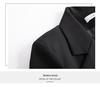 Damen Midilanger Roter Trenchcoat Anzug - High-End Businesskleidung für Herbst/Winter 2025