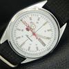 VINTAGE SEIKO 5 AUTOMATIC 6309A REFURBISHED JAPAN MENS WHITE WATCH A442780-1