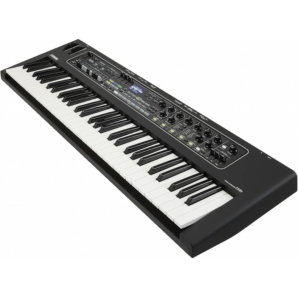 YAMAHA Yamaha Stage Keyboard, 61 Keys, Built-in Speaker, Battery Powered, Lightweight, Compact CK61