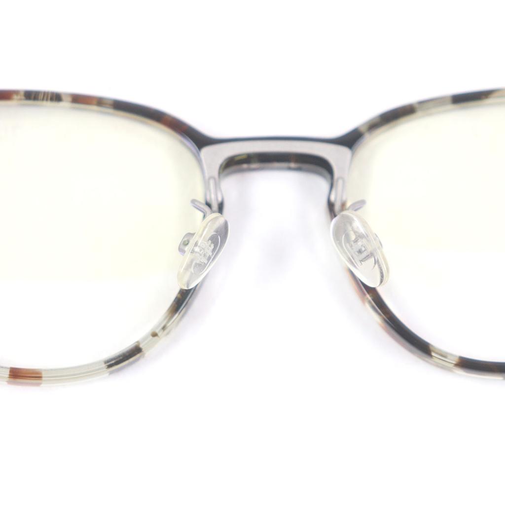 Excellent TOM FORD Glasses Marble Blue Light Cut Brown mens TF5593 Used
