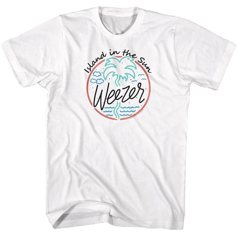 Weezer Island In The Sun White Alternative Rock Music Band  Children s T-shirt 110