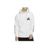 Jordan Logo Print Zip-Up Hoodie Jacket Men Outerwear White DH9507-100