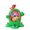 Adorable Yellow Chicken Ball Catcher Educational Toy For Kids In Plastic Material