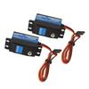 J-ouuo Blue Digital Servo, 12KG, High Sensitivity, Anti-Interference, with Metal Servo Arm for 1/10 RC Car Boat