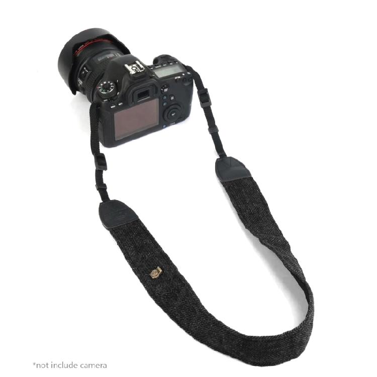 SLR DSLR Camera Neck Shoulder Camera Strap Belt Soft Cotton + Leather