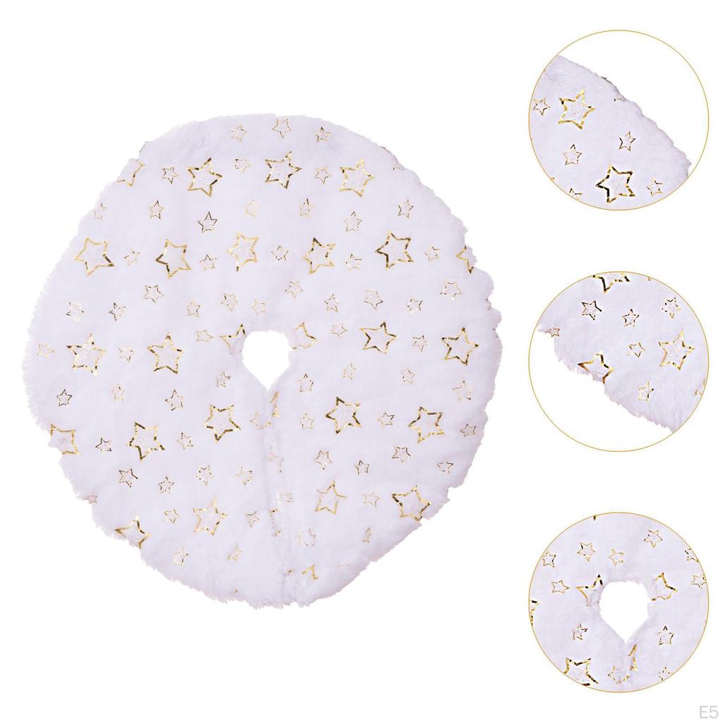 15 Zoll Rock zur Weihnachtsdekoration, Weiß für den Innenbereich