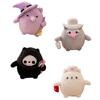 Dark Cat Series Plush Toys For Halloween Witch, Nurse, Death, And More