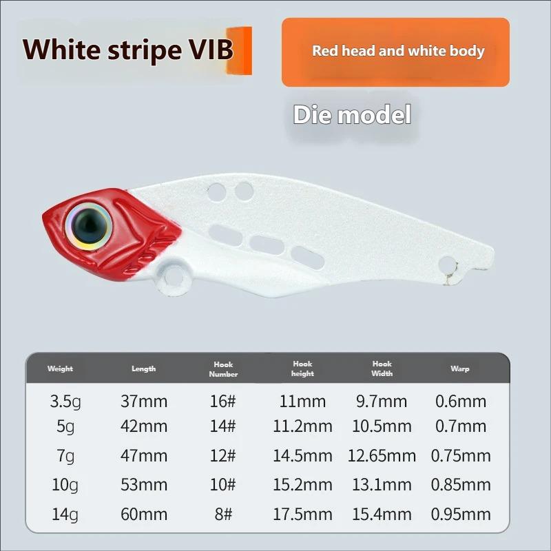 3.5g Micro Metal Vibration Panfish Trout Bass Fishing Lure