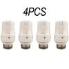4pcs Thermostatic Head M30*1.5mm Threaded Thermostatic Radiator Valve Heating Temperature Control Valve With Anti-freeze Protect