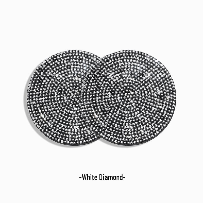 Diamond Silicone Anti-Slip Car Coaster Mat for Interior Decoration