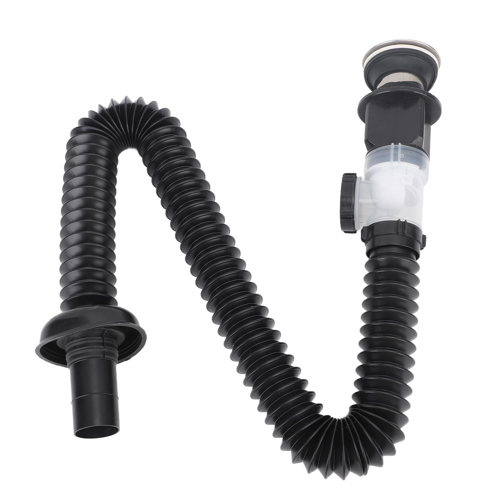 

Sink Drain Pipe Prevent Backflow Bad Odor Removal Leakage Proof Downcomer Pipe for Home Use