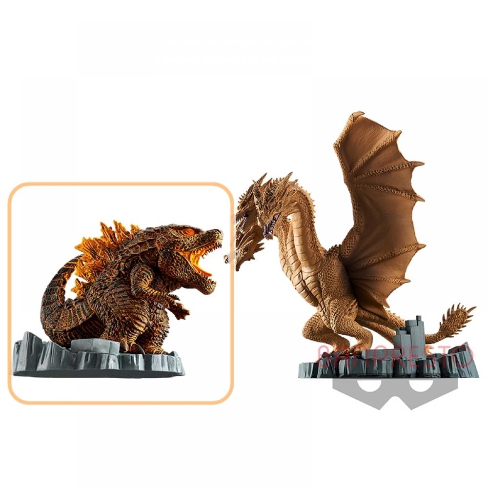

Banpresto Banpresto Godzilla King of Monster Deforme King Годзилла Король Гидора Все 2 Годзиллы версия B для Японии