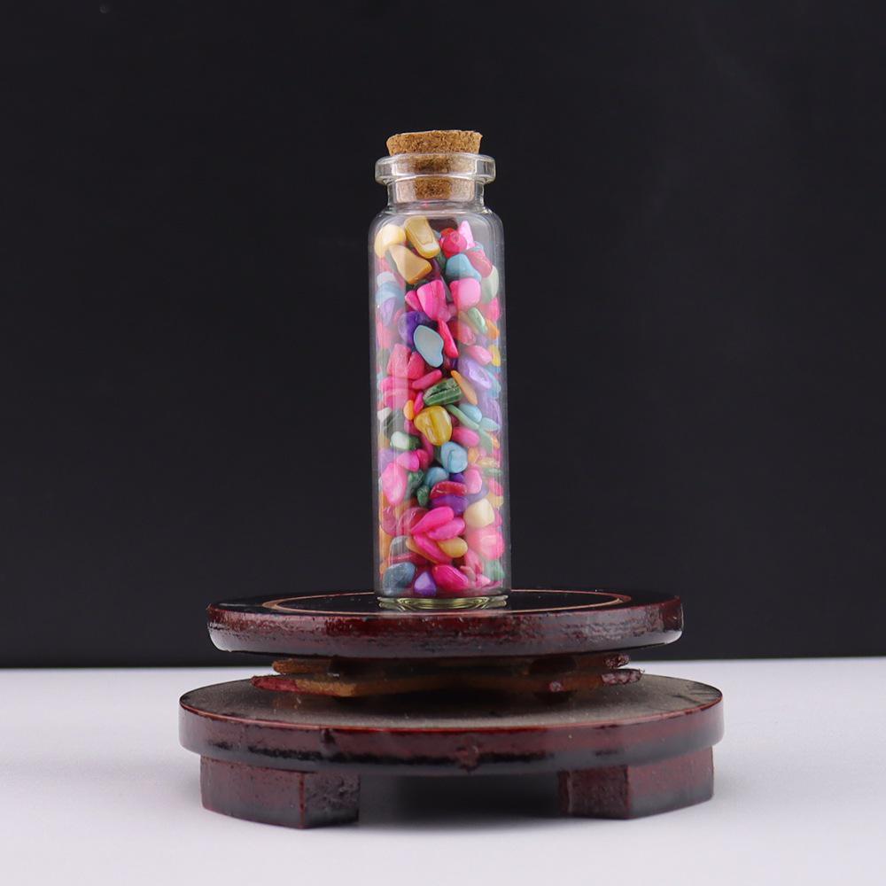 Seven-Color Gemstone Crystal Tree Bottle