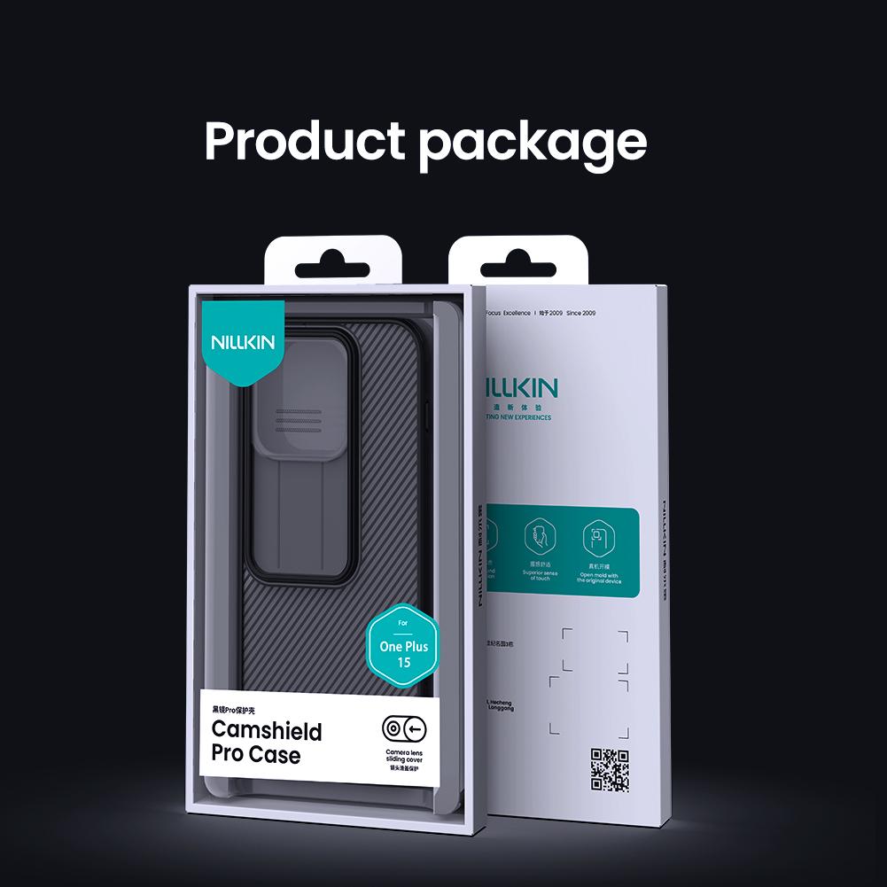 Für OnePlus 15 Handyhülle CamShield Pro Kameraschutz Rückseite