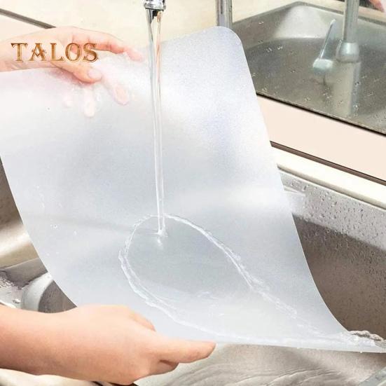 Transparent Dinner Table Placemat Heat Resistant Easy To Clean Scratch Resistant Reusable Protective Placemats