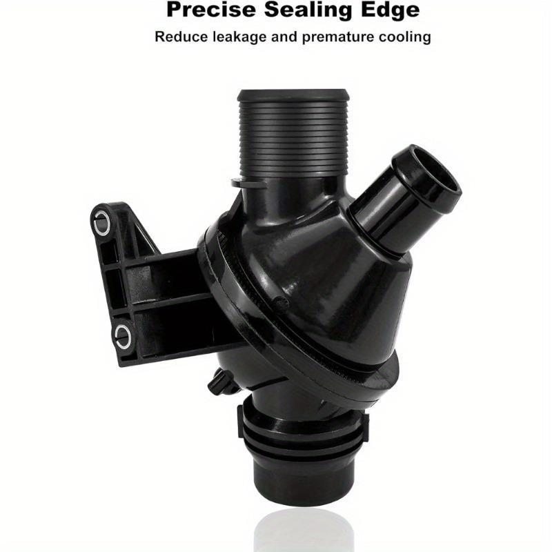 Engine Coolant Thermostat Housing Assembly Fit for BMW E84 F10 F22 F30 428i 528i X1 X3 X4 X5 Z4 N20 2.0L, Replace 11538635689