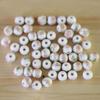 30pcs/set Flowers Printed Loose Beads Creative Chinese Style Beads  Woven Necklaces