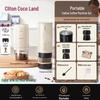 electric capsule espresso, metal body