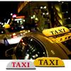 Taxi Sign Cab Lights Magnetic Car Roof Taxi Top Sign Indicator Lights Lamp Topper Car Light 12V Automotive Car Top Light Waterproof & 25cm Power