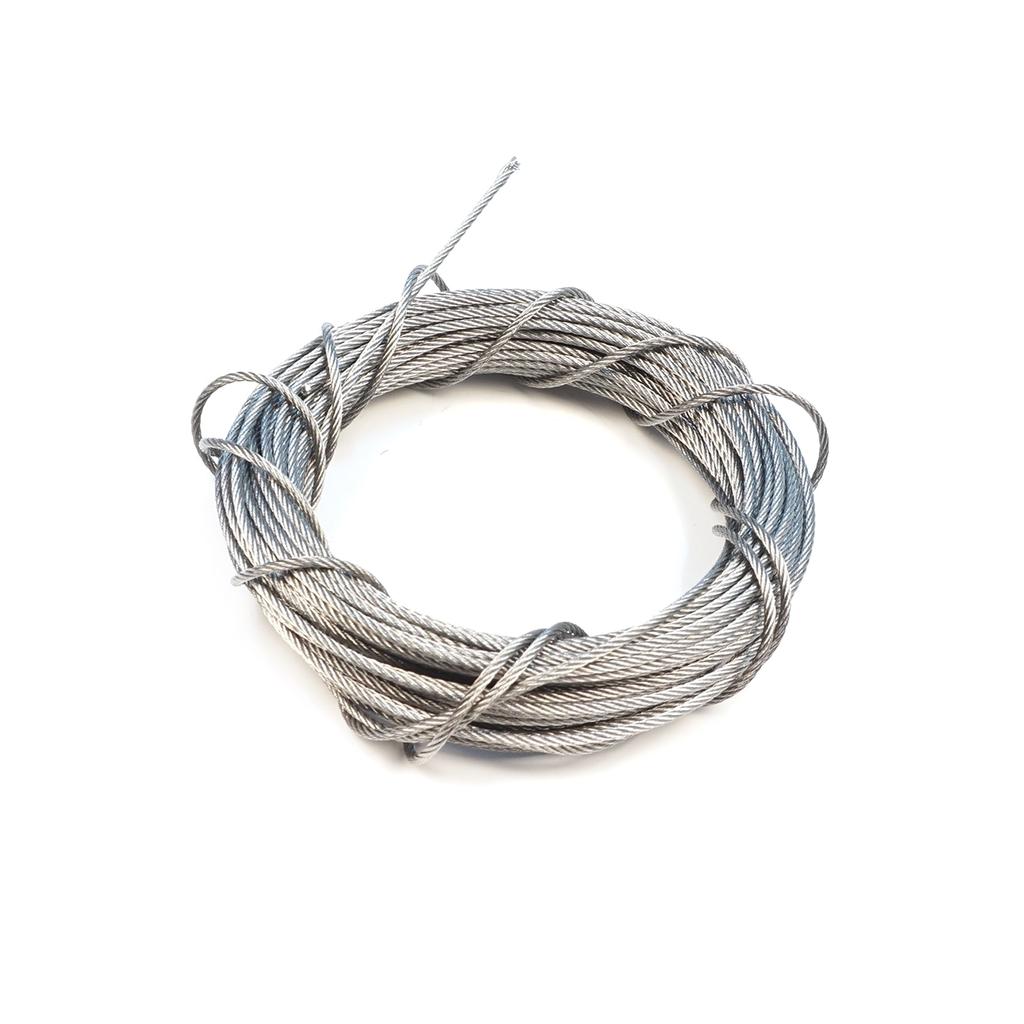 EWR5472-1 Window Regulator Repair Cable Steel Wire Rope 7x7 Diameter: 1.5 Mm Length : 10 Meter for Car Window Regulator