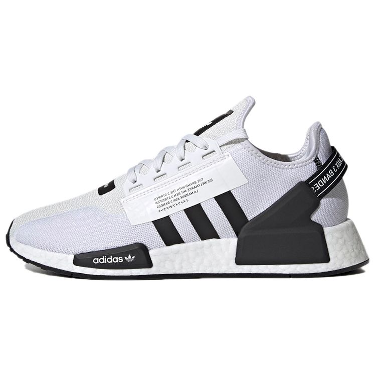 

Adidas NMD_R1 V2 Cloud White Core Черные мужские кроссовки GX6368