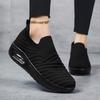 Women Slip on Walking Shoes Women Black Pink Blue Grey Sneakers Elevator Platform Socks Shoes Women's Orthopedic Casual Shoes Plus Size 42