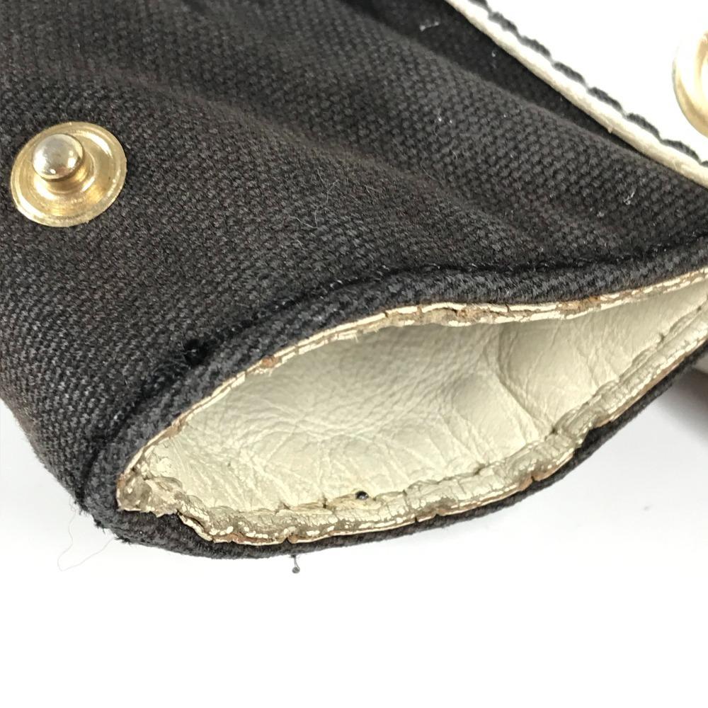 CHANEL CC Mark Bicolor Shoulder Tote Bag Shoulder Bag Black/White