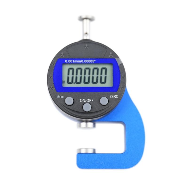 Digital Leathers Thickness Measuring Instrument Versatile Tool Handy Measuring Device for Jewelry Fabric & Metal Film