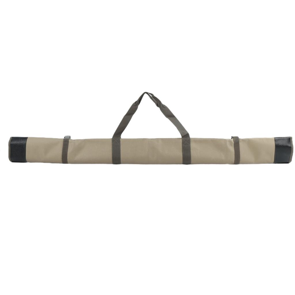 1,3M Angelruten-Aufbewahrungstasche Faltbare Ruten-Transporttasche Tragbarer Angelruten-Organizer Khaki