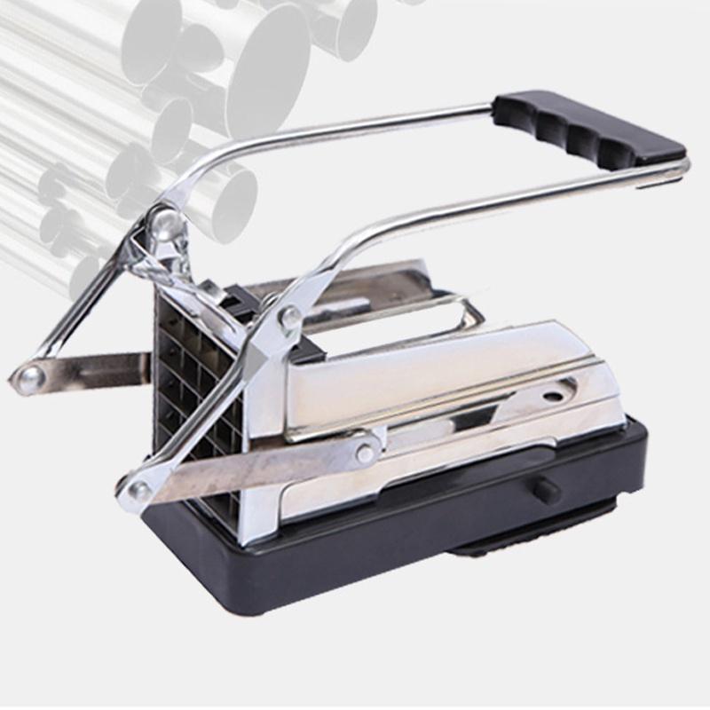 Cucumber Gadgets Kitchen Home Slippery Potato Cutter Best Value Potato Slicer Stainless Steel Use Potato Cutter