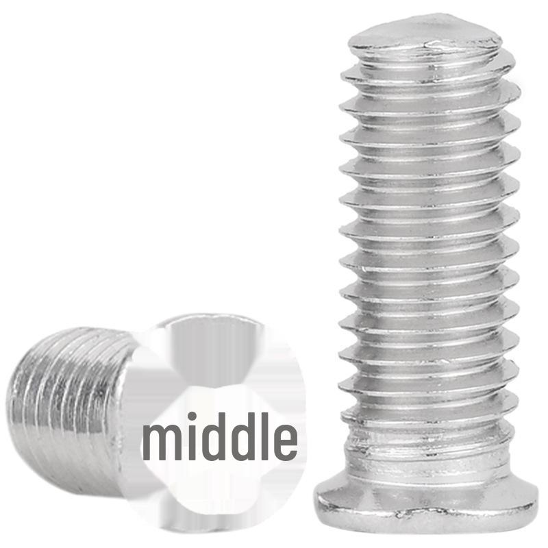 Galvanized Cross Slot Countersunk Flat Head Screws - White Zinc, Sizes M2 To M4