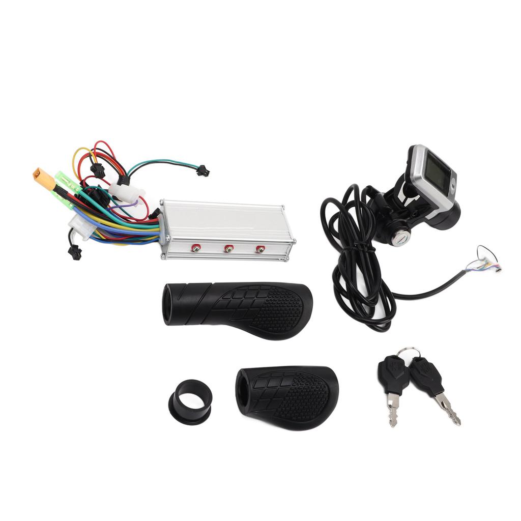 36V 48V 500W Scooter Controller Kit Electric Bicycle Controller with LCD Display for Scooter Modification Accessories