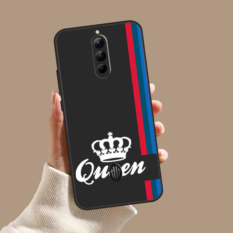 King Queen Couple Lovers Case For ZTE Nubia Red Magic 11 10S 9S 8S 8 9 10 Pro Plus 6 7 6S 7S Pro 5G 6R 10 Air Cover