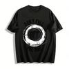 Don't Fall Off The Boat Retro Lifebuoy Graphic Casual T-Shirt Pure Cotton T-shirt