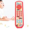 TV Remote Control Toy Baby Simulated Remote Control Toy with Sound and Light for Early Education Learning