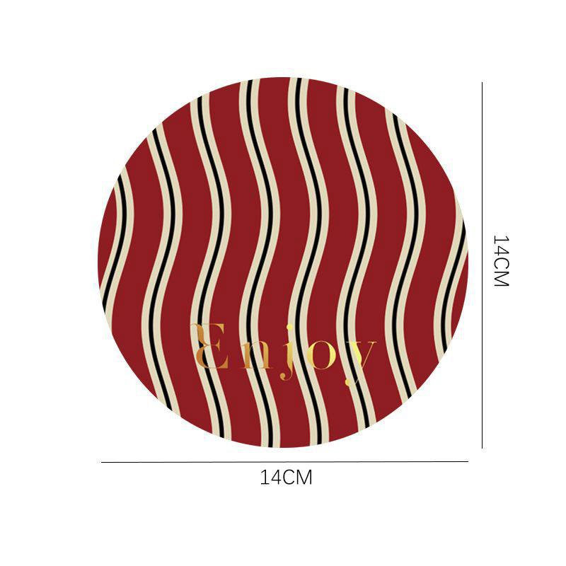 

Круглые подставки Нескользящие Теплоизолированные подкладки Многоразовые Высокотемпературные Подставка под горячее Защита стола Кухонные предметы Аксессуары