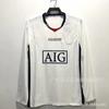 Manchester United Retro Domácí Dres 2007-08 Cristiano Ronaldo 7 Dlouhý Rukáv Stoleté Vydání Fotbalový Dres