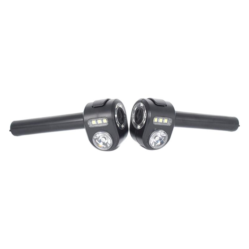 2Pcs 360 Degree Rechargeable Bike Light