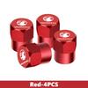 For Opel 4Pcs Car Styling Alloy Wheel Tire Valve Cap Stem Cover Protect Accessories Insignia Corsa Zafira Mokka Grandland MOVANO qgi057