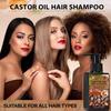 Castor Oil Hair Shampoo-Strengthens Hair, Improve Scalp Health-Make Hair Pliable And Shiny-Suitable For All Hair Types, 150ml